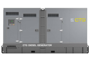 Дизельный генератор CTG 165D в кожухе
