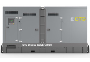 Дизельный генератор CTG 275C в кожухе