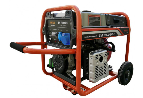 Дизельный генератор Mitsui Power ZM 7000 DE с АВР
